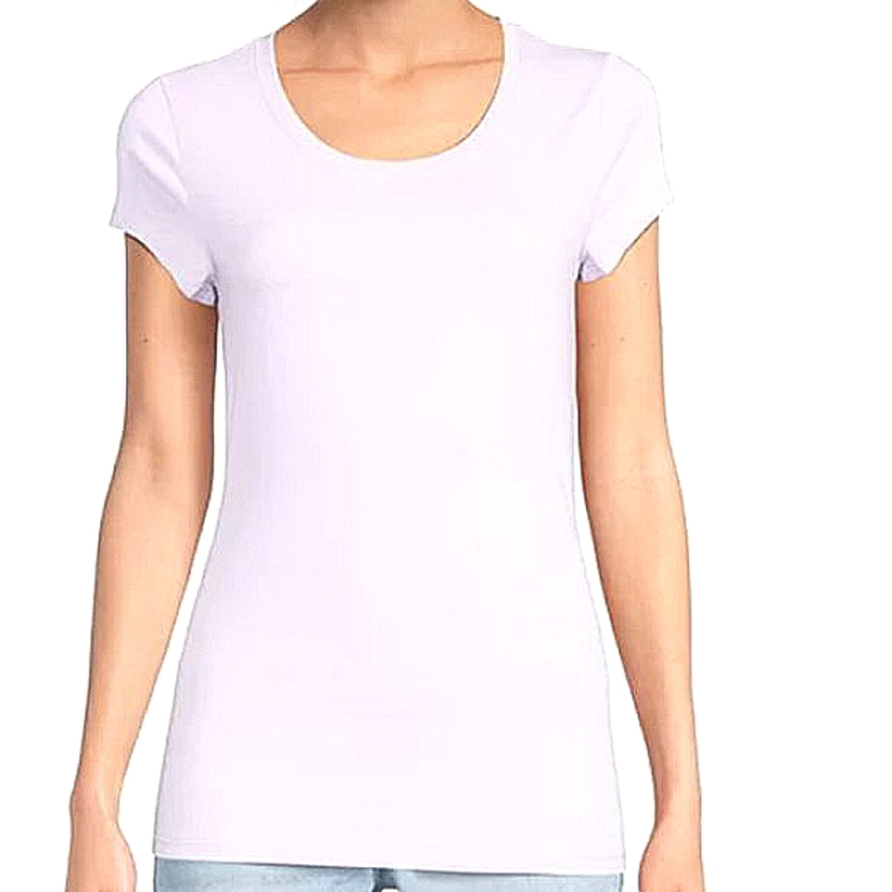 T-Shirt Cap Sleeve Soft Cotton Blend Fitted Long Essential for Winter Layering